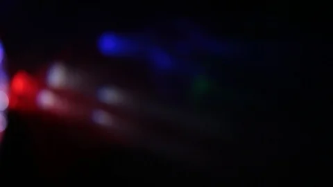 Flying flashes and stripes of light in different colors Stock Footage 106586983