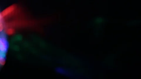 Flying flashes and stripes of light in different colors Stock Footage 106587075