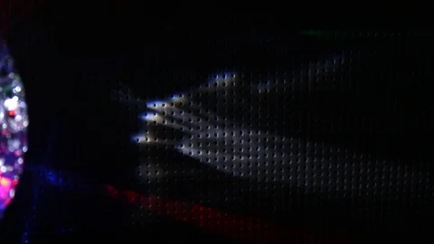 Flying flashes and stripes of light in different colors Stock Footage 106587104