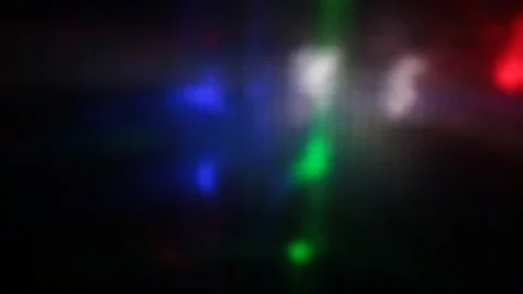 Flying flashes and stripes of light in different colors Stock Footage 107230012