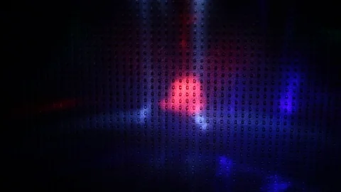 Flying flashes and stripes of light in different colors Stock Footage 107230364