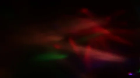 Flying flashes and stripes of light in different colors Stock Footage 107230408