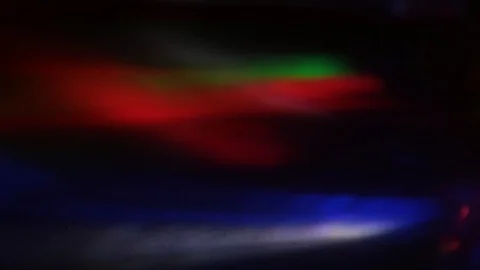 Flying flashes and stripes of light in different colors Stock Footage 107230926