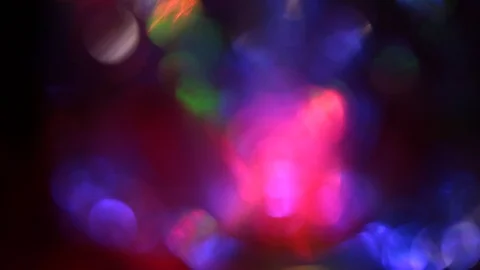 Flying flashes and stripes of light in different colors Stock Footage 107230938