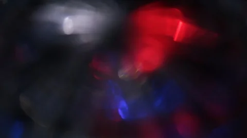 Flying flashes and stripes of light in different colors Stock Footage 107231350