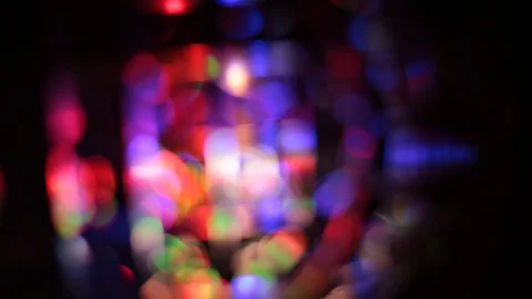 Flying flashes and stripes of light in different colors Stock Footage 107231374