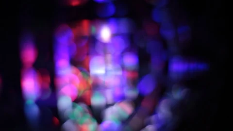 Flying flashes and stripes of light in different colors Stock Footage 107231480