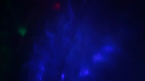 Flying flashes and stripes of light in different colors Stock Footage 112256470