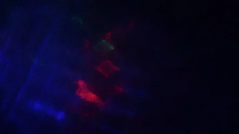 Flying flashes and stripes of light in different colors Stock Footage 112256707