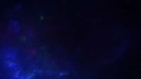 Flying flashes and stripes of light in different colors Stock Footage 112256777