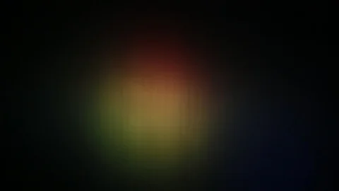 Flying flashes and stripes of light in different colors Stock Footage 112256952