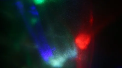 Flying flashes and stripes of light in different colors 動画素材 122687027