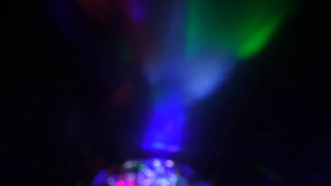 Flying flashes and stripes of light in different colors Video stock 125400517