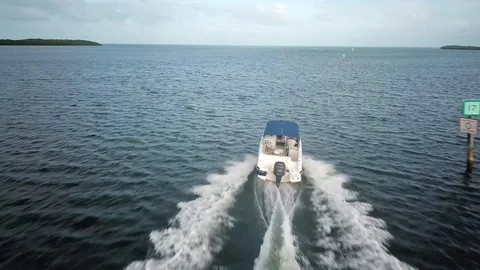 Flying in the Florida Keys Stock Footage 120873715