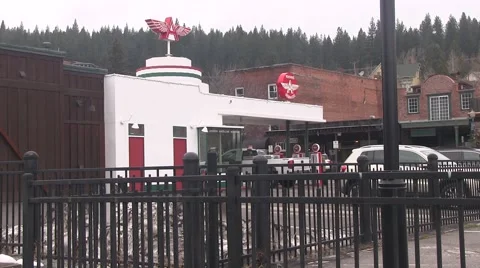 Flying A Video stock 44854737