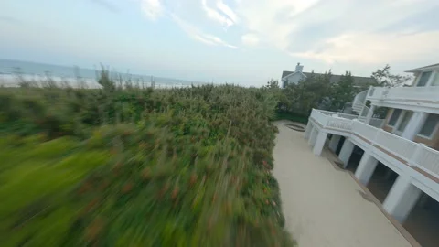 Flying FPV at the Beach Stock Footage 171472827