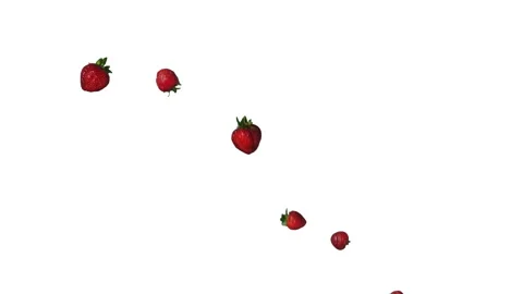Flying Fruits Stock Footage 134791750