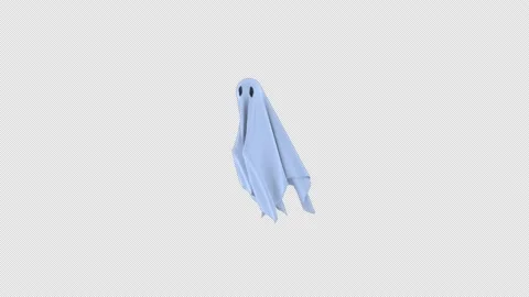 Flying Ghost Video stock 168570912
