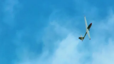 Flying glider Stock Footage 319953059