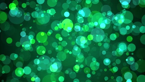 Flying glittering defocused particles animation Stock Footage 218388879