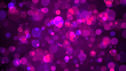 Flying glittering defocused particles animation Stock Footage 218388988
