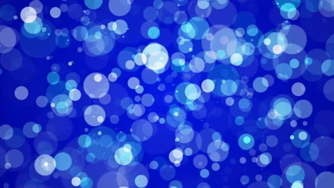 Flying glittering defocused particles animation Stock Footage 218434033