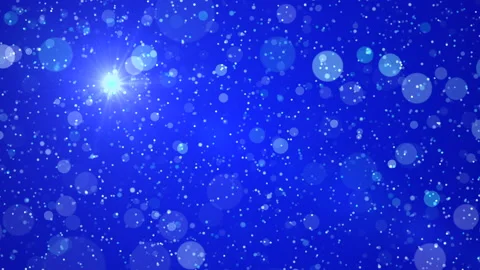 Flying glittering defocused particles animation Stock Footage 218444257