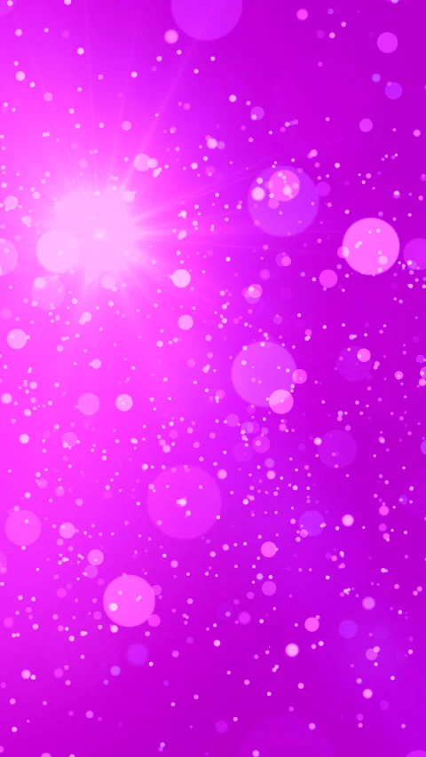 Flying glittering defocused particles animation Stock Footage 233454489
