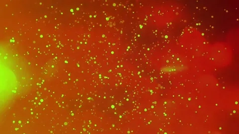 Flying glowing particles shiny red background 스톡 동영상 260178866