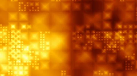 Flying gold crystals Stock Footage 10833762