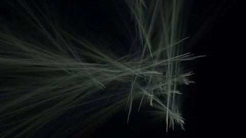 Flying gray lines abstract loop motion background Stock Footage 70287249