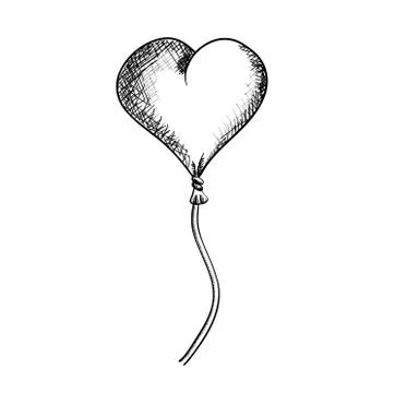 Flying heart 스톡 일러스트