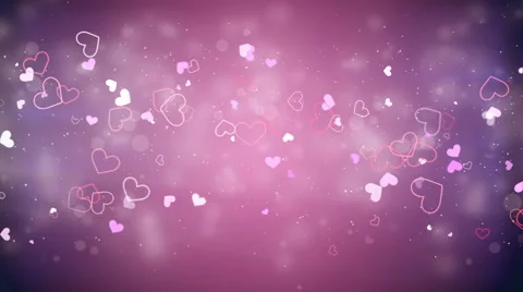 Flying hearts Stock Footage 59147789