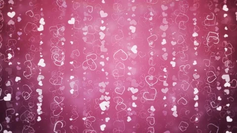 Flying hearts Stock Footage 71353820