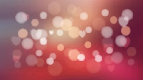 Flying hearts, loopable Video stock 47545718