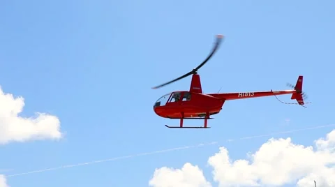 Flying helicopter. 스톡 동영상 51365460