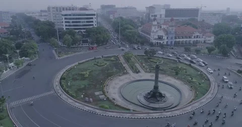 Flying High Above :  Semarang Video stock 236906502