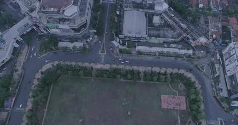 Flying High Above :  Semarang (RAW Footage) 4K Stock Footage 236916911