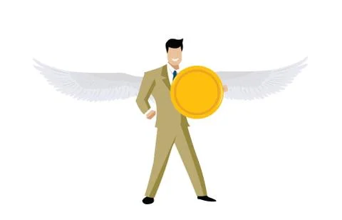 Flying high Stock Illustration