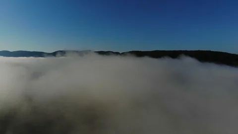 Flying high over the clouds Stock Footage 128895503