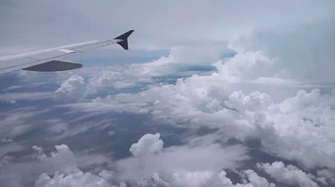 Flying by Huge Thunderhead Cloud Stock Footage 26941863