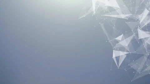 Flying infographic plexus data, changing position Loop Background Stock Footage 94742650