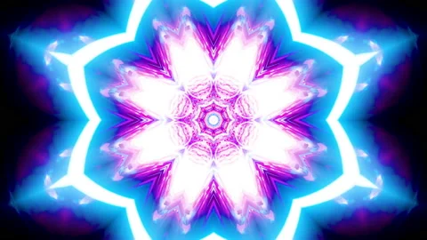 Flying inside a blue tunnel with a red glow. Infinitely looped animation. Stock Footage 199123760