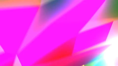 Flying Inside Colored Glowing Polygons Extremely Fast Seamless. Looped 3d Stock Footage 116324735