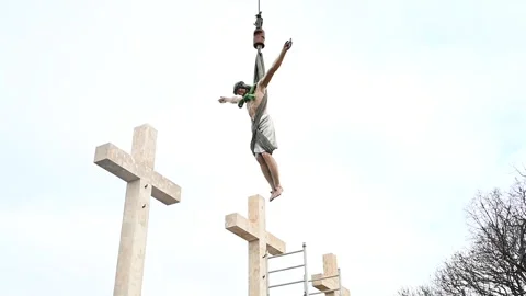 Flying Jesus Christ 库存影片 169359126