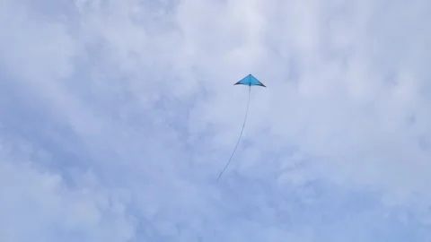 Flying Kite A Continuous Sequence Pt11 of 11 Stock Footage 242054133