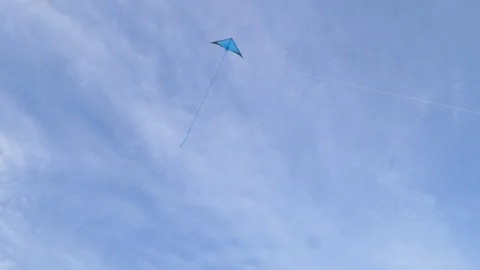 Flying Kite A Continuous Sequence Pt2 of 11 Stock Footage 242041603