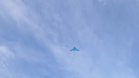 Flying Kite A Continuous Sequence Pt4 of 11 Stock Footage 242044843