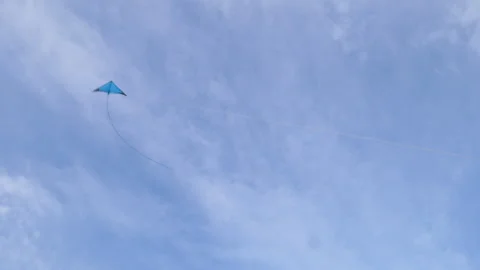 Flying Kite A Continuous Sequence Pt5 of 11 Stock Footage 242046853