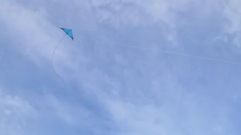 Flying Kite A Continuous Sequence Pt6 of 11 Stock Footage 242047909